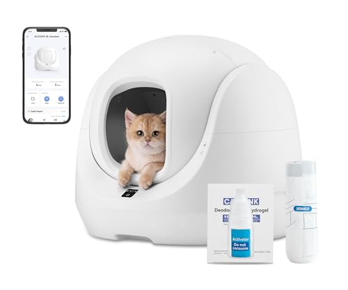 Catlink Baymax Selbstreinigende Katzentoilette, Überwachung der Gesundheit Ihrer Katze,...
