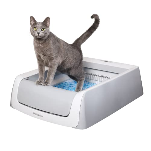 PetSafe ScoopFree selbstreinigende Katzentoilette Automatisches System mit Einwegschale...