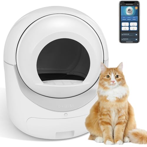 Automatische selbstreinigende Katzentoilette, Katzenklo Selbstreinigend, intelligente...